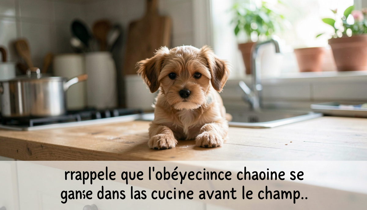 un cahier dédié au dressage du chiot